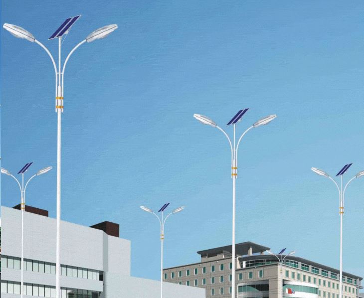 太阳能双臂灯 太阳能双臂灯